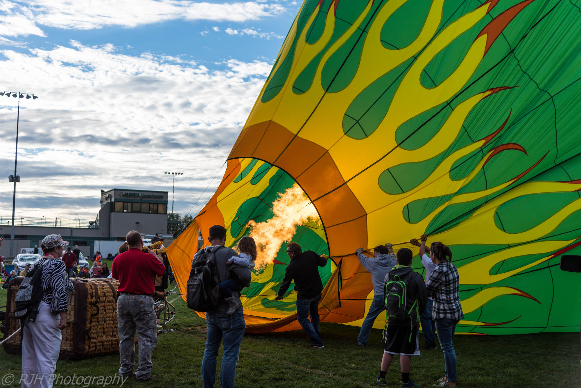 Hot Air Ballooning from inflation to Fun